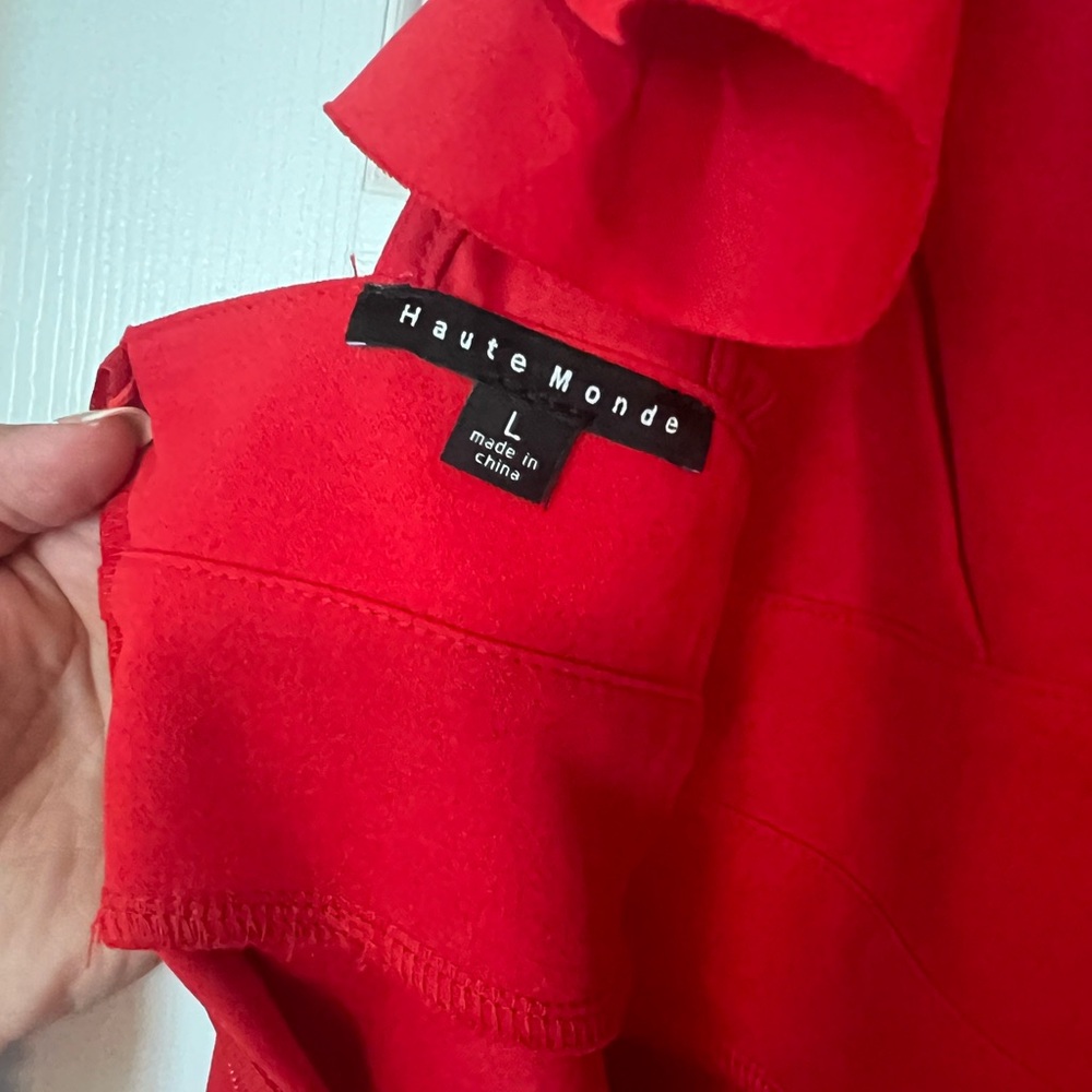 Haute Monde Red Dress